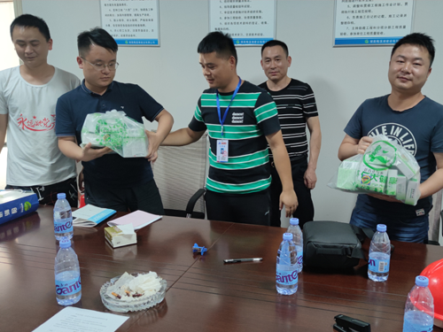 戰(zhàn)酷暑，保安全，梅溪湖建設(shè)開(kāi)展年中大檢查暨送清涼慰問(wèn)活動(dòng)